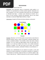 Protocolo del Token Test para Evaluación Verbal | PDF