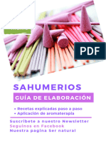 Elaboración de Sahumerios