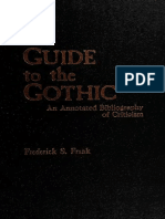 Guide To The Gothic An Annotated Bibliography of Criticism Isbn 0 8108 1669 5 Compress