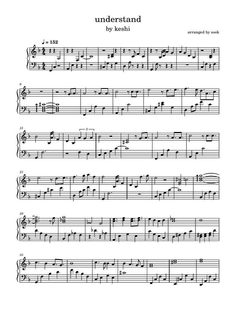 Understand By Keshi Pdf