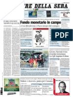 Corriere Della Sera 31 10 11
