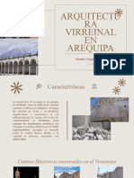 Arquitectura Virreinal en Arequipa
