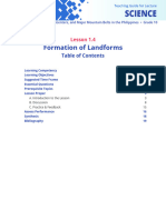 Science 10 1.4 Formation of Landforms