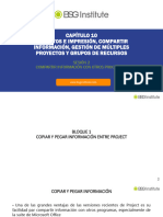 Capítulo 10 Formatos E Impresión, Compartir Información, Gestión de Múltiples Proyectos Y Grupos de Recursos