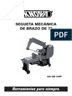 Segueta Mecánica de Brazo de 7": KN Sm-16Sp