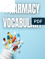 Pharmacy Vocabulary