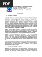 Atividade4 - Higiene e Legislção de Alimentos