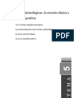 Tema5 Teorías Criminológicas La Escuela Clásica y Positiva