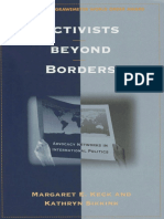 (Portugues) Margaret E. Keck, Kathryn Sikkink - Activists Beyond Borders - Advocacy Networks in Intern