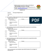 Observasi Indikator Penerapan Disiplin Positif