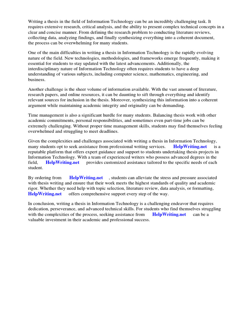 Thesis Information Technology Pdf Thesis Internet Web