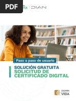 Solicitud Certificado Digital DIAN Gratis | PDF | Informática