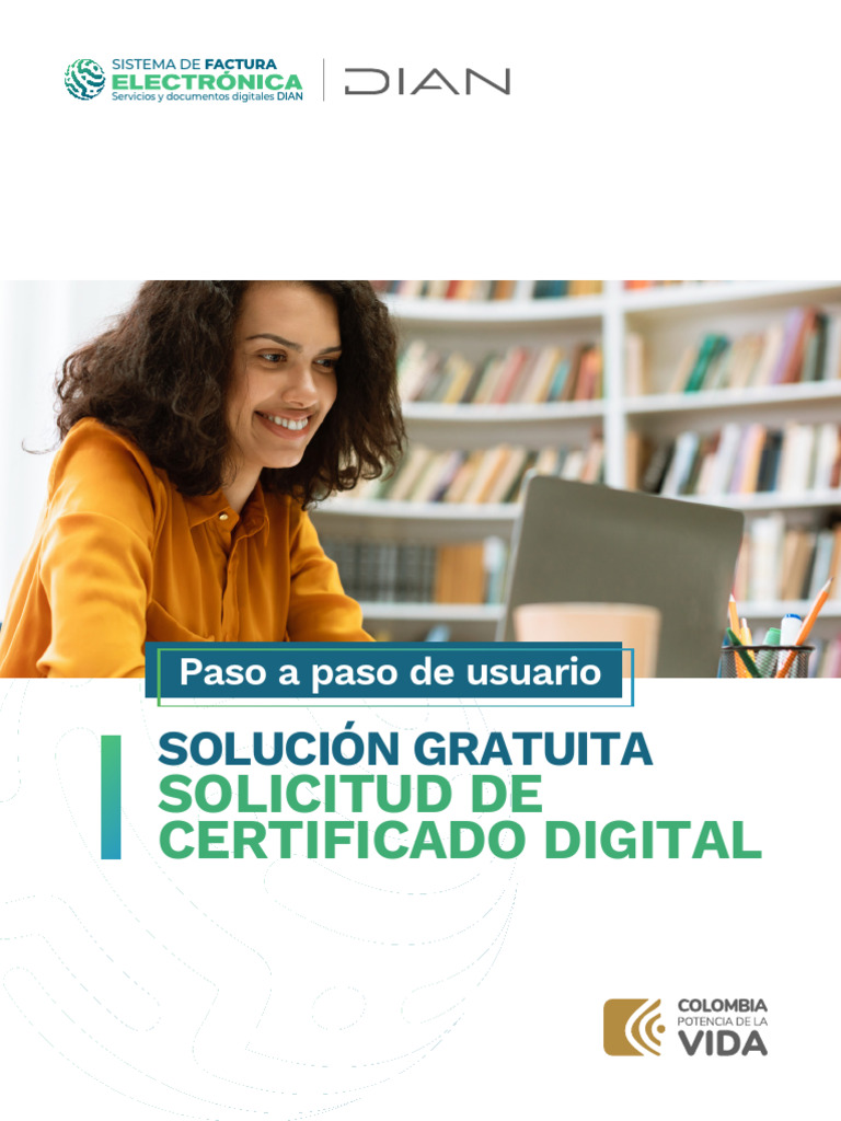 Solicitud de Certificado Digital DIAN | PDF | Industrias de servicio ...