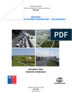 Mejoramiento Autopista Concepcion Talcahuano Informe Final