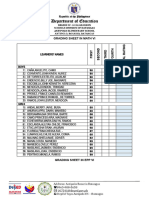 Grading Sheet 2023 2024 Grade 6