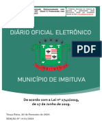 Diário Oficial Diário Oficial Eletrônico Eletrônico