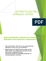 Introduction To Electro-Hydraulic System
