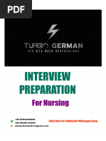 INTERVIEW PREPARATION (Nursing) 2