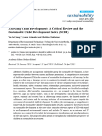 Assessing Child Development A Critical Review and The Sustainable Child Development Index (SCDI)