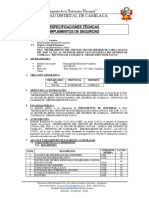 TDR Implementos de Seguridad