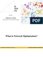 Network Optimization Strategies