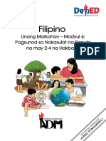 Filipino3 - q1 - Mod6 - Pagsunod Sa Nakasulat Na Panuto - FINAL07102020
