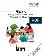 Filipino3 q1 Mod8 Paggamit NG Diksyunaryo FINAL07102020