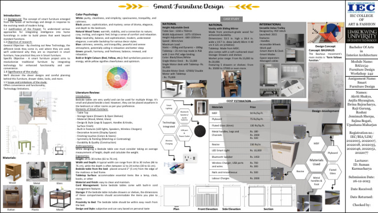 Color Psychology: Case Study | PDF | Furniture | Bed