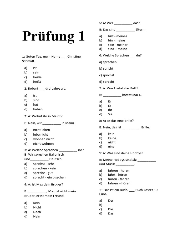 Praktische Prüfung Fragen Pdf