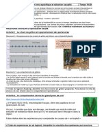 TP/TD: Communication Intra-Spécifique Et Sélection Sexuelle Temps 1h30