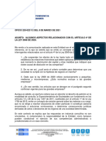 Superintendencia de Sociedades - Oficio No. 220-022112 Del 8 de Marzo de 2021