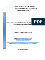 9 Plan Pruebas Ejecucion Gestion Continuidad