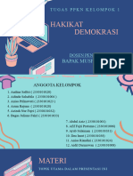 Kelompok 1 Hakikat Demokrasi