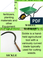 Tools Used For Gardening