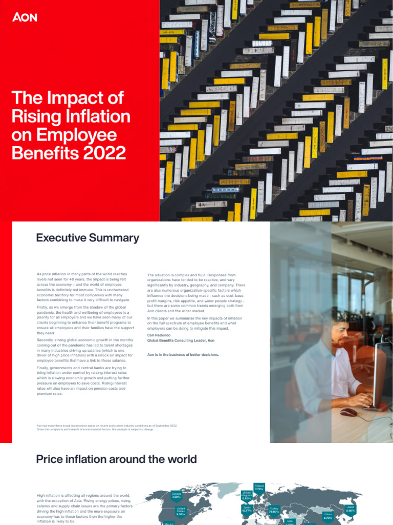 Inflation's Impact on Employee Benefits | PDF | Cost Of Living | Inflation