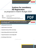 TaxmannPPT - GST Implicqtions PDF