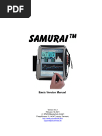 SAMURAI - Manual en 3.0 New