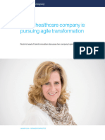 How A Healthcare Company Is Pursuing Agile Transformation