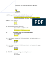 Sample Questions For Revision