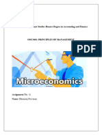Micro Economoics Assingment