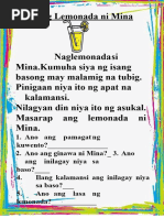 Tagalog Short Stories With Comprehension Questions NEW | PDF