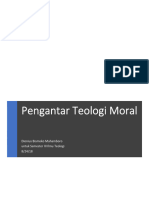 Pengantar Teologi Moral 2018