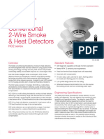 K85001-0599 - Conventional 2-Wire Smoke Heat Detectors