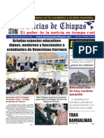 Periódico Noticias de Chiapas, Edición Virtual Jueves 07 de Marzo de 2024