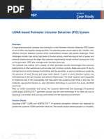 LiDAR Based Perimeter Intrusion Detection PID - QPN 96 00075