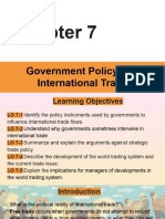 Chapter 7 - Government Policy and International Trade