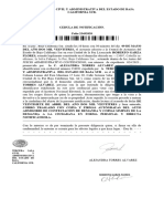 Notificación Del Auto de Contestación..