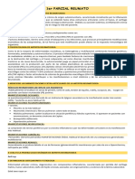 Mesa de Reumato 1er 2do Parcial y Resumen de Las Diapos