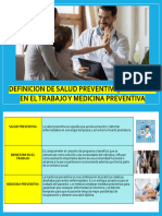 TAREA 3 - Salud Preventiva Bienestar en El Trabajo Medicina Preventiva