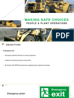 Making Safe Choices - People - Plant Operations